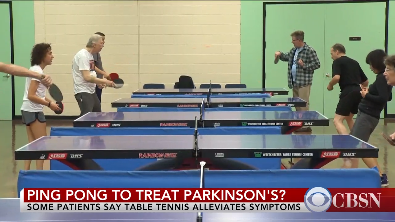 Ping Pong's Potential For Parkinson's - Parking Suns